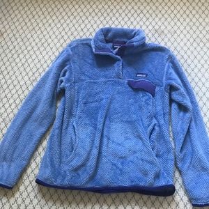 Blue Patagonia Fleece